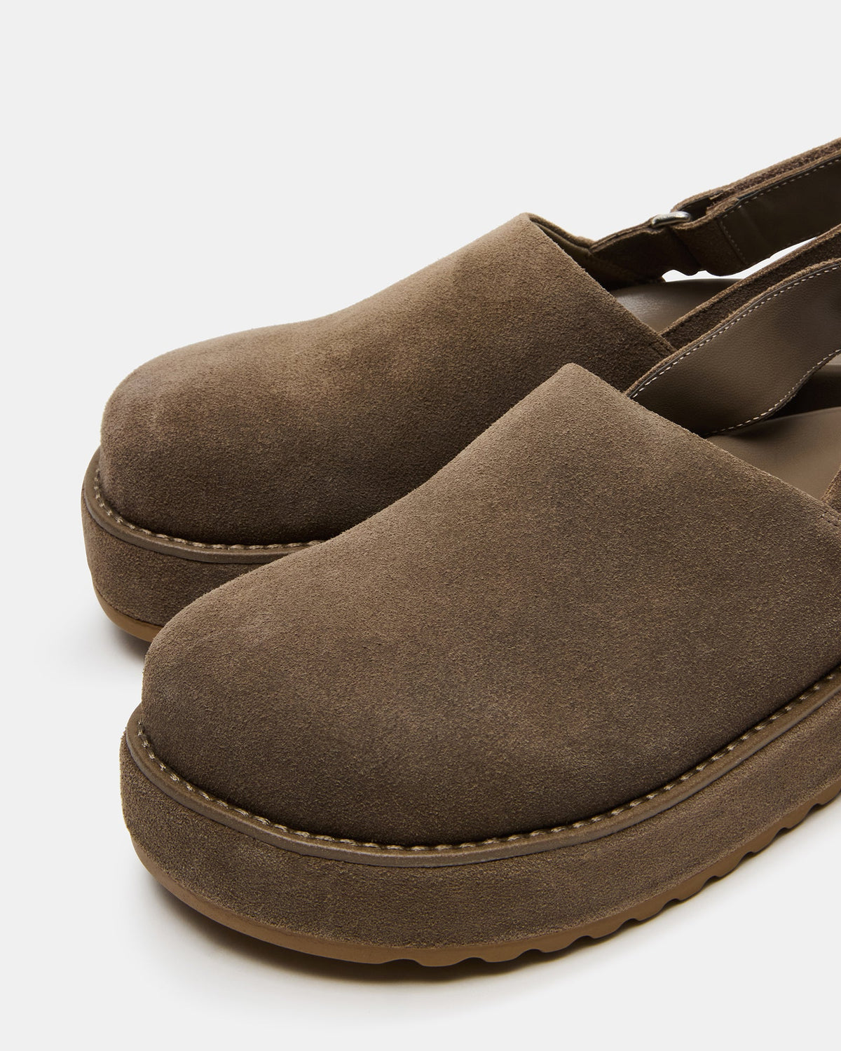 MELLOW Grey Sage Women's Slingback Platform Clog
