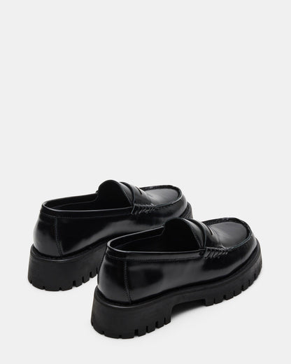LANGSTEN Black Box Women's Platform Lug Loafer