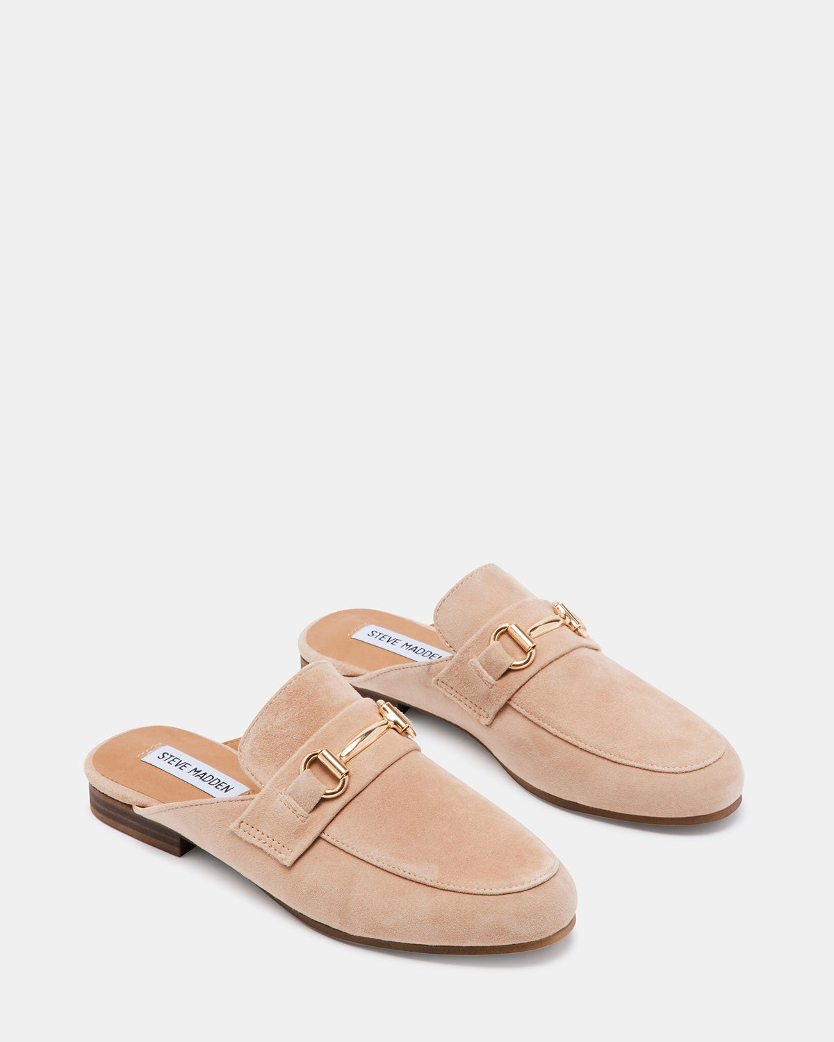 KANDI Camel Suede Women's Designer Loafers