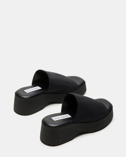 SLINKY30 Black Women's Platform Sandal