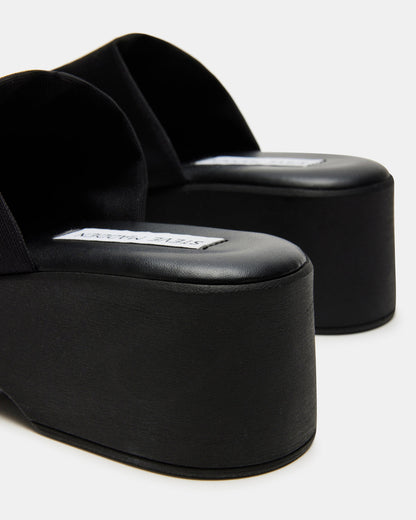 SLINKY30 Black Women's Platform Sandal