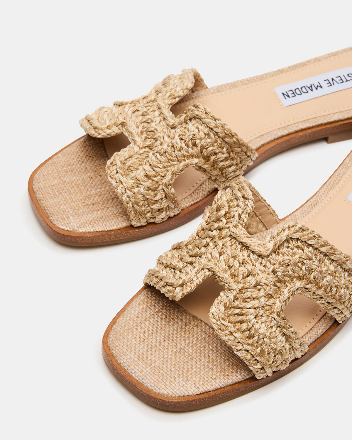 HADYN Crochet Raffia Women's Designer Sandal