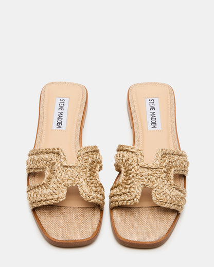 HADYN Crochet Raffia Women's Designer Sandal