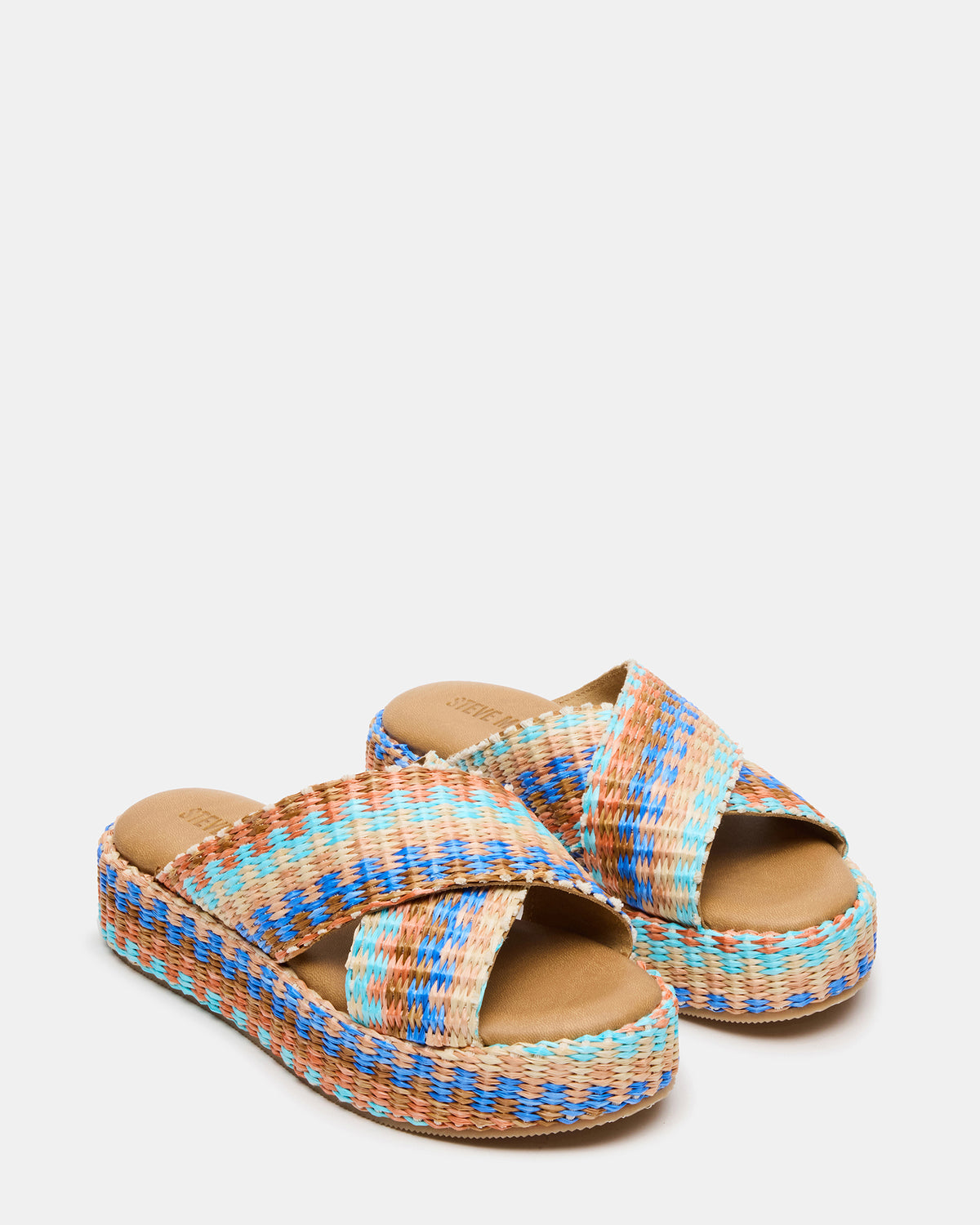 TULUM Raffia Multi Platform Flatform Women's Sandal