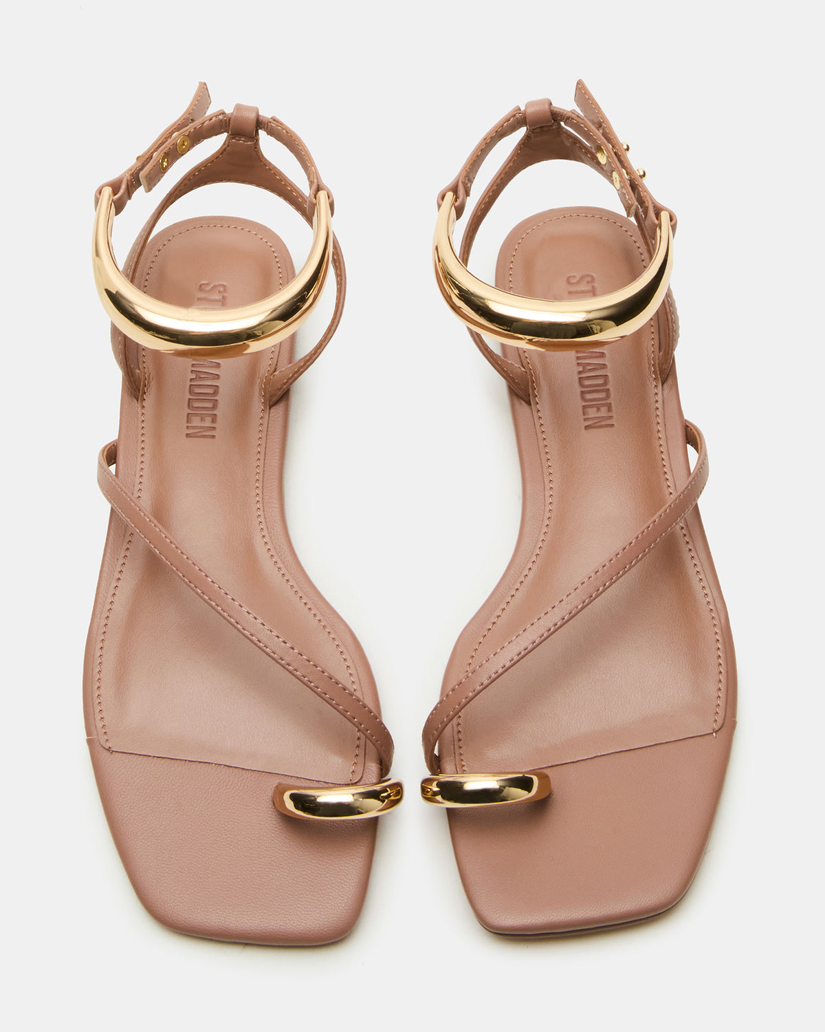 ODYSSEY Mocha Strappy Square-Toe Women Sandal