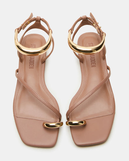 ODYSSEY Mocha Strappy Square-Toe Women Sandal