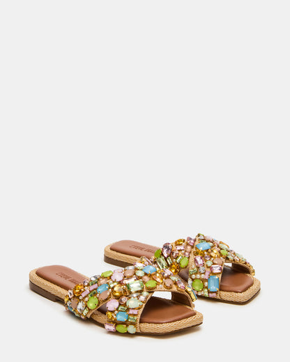 LEVITY Multi Square-Toe Slide Women's Sandal