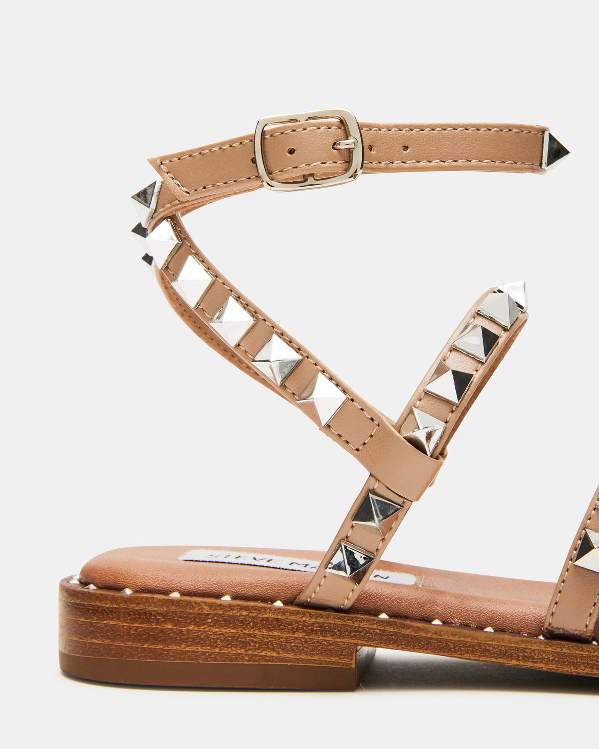 TRAVEL Tan Women's Studded Strappy Sandal