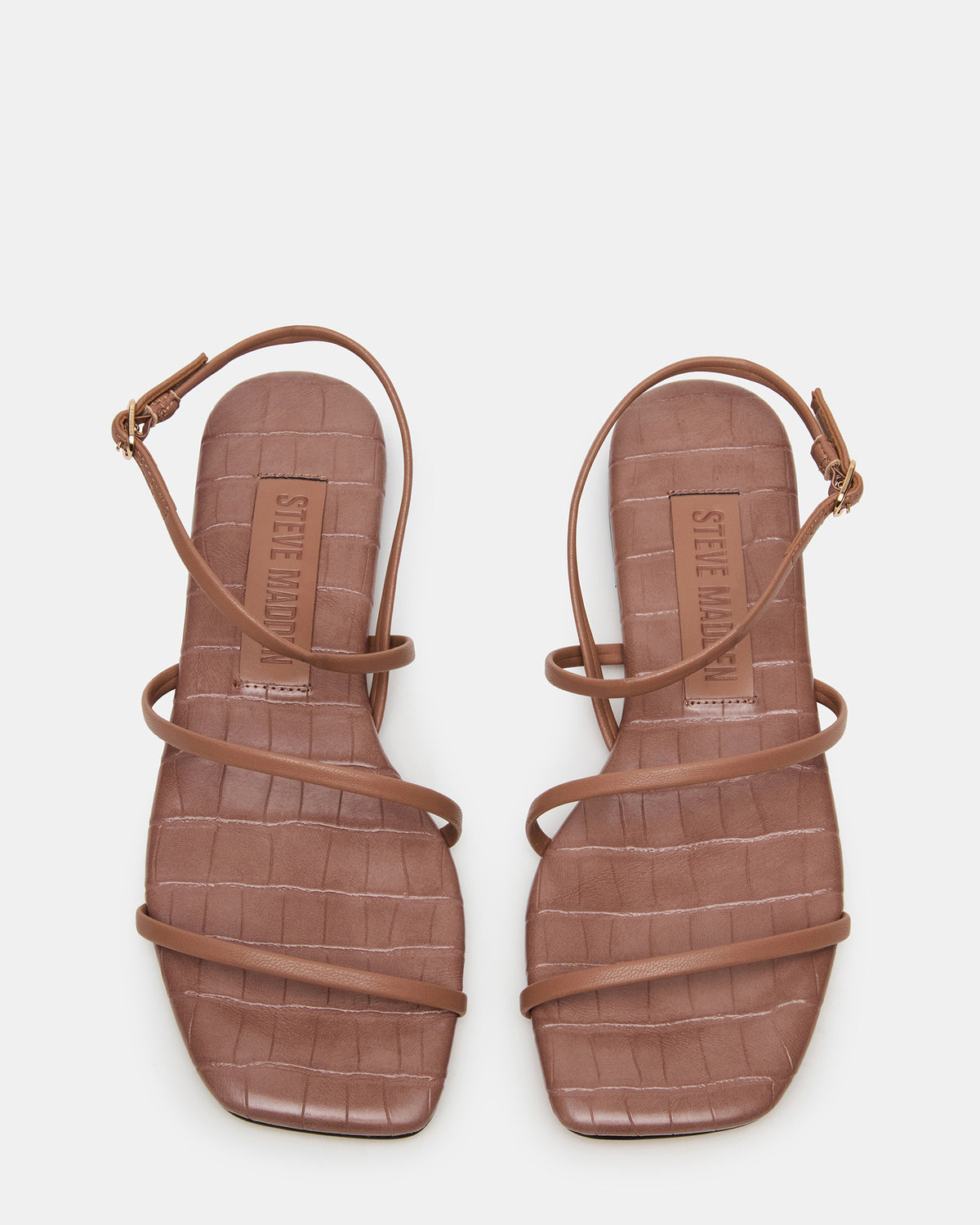 TANGO Mocha Square-Toe Strappy Women's Sandal