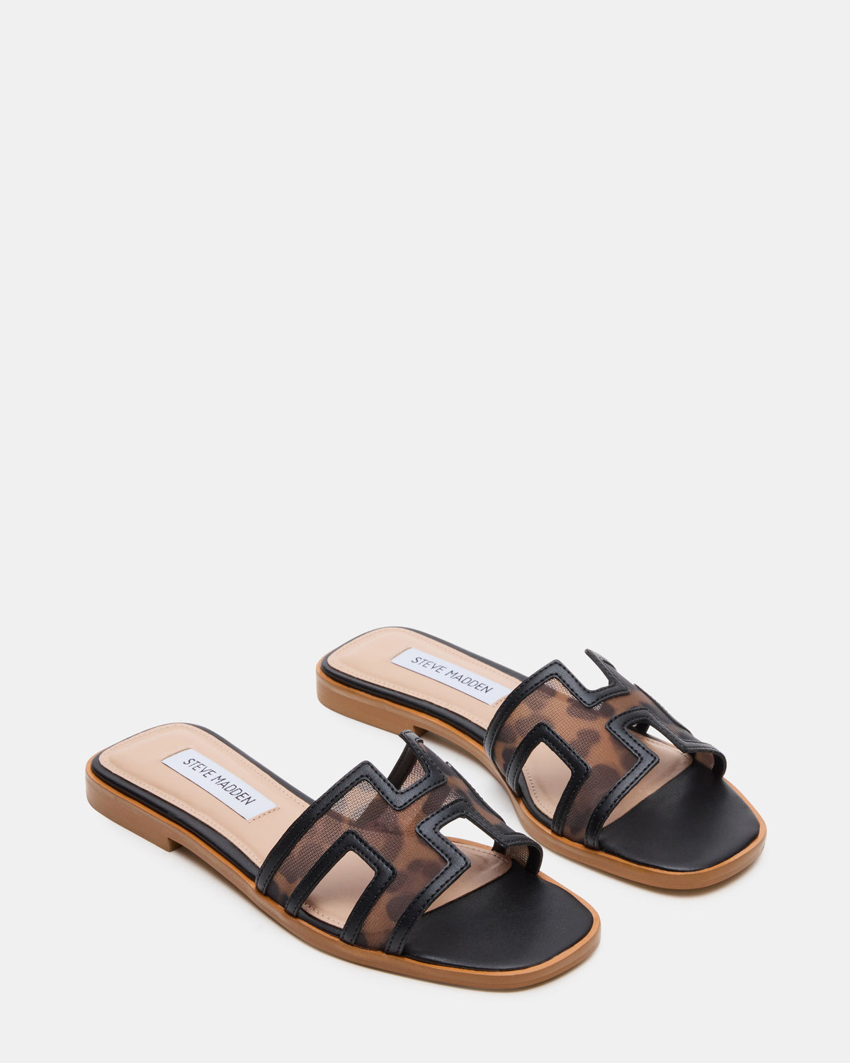 HADYN Mesh Leopard Women's Designer Sandal