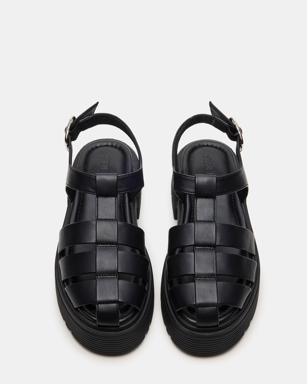 BASS Black Platform Fisherman Women's Sandal