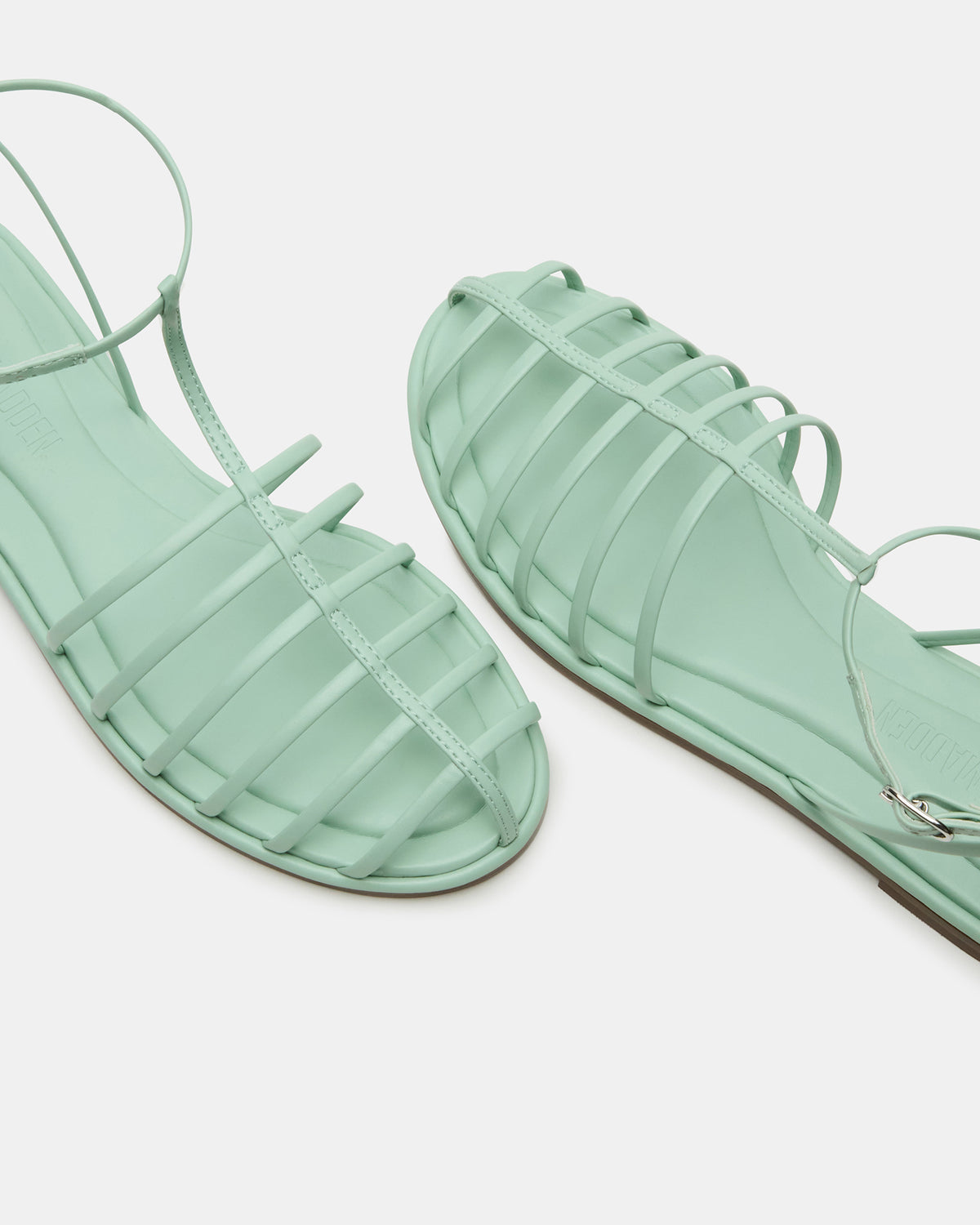 MARIN Pistachio Flat Strappy Fisherman Sandal