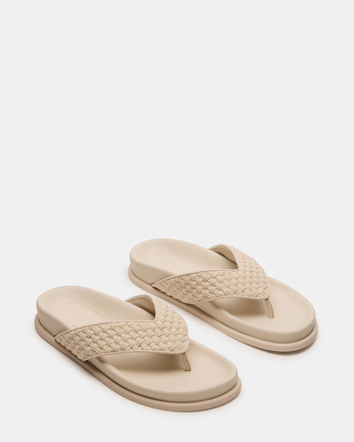 ZINNIA Bone Multi Women's Thong Footbed Sandal