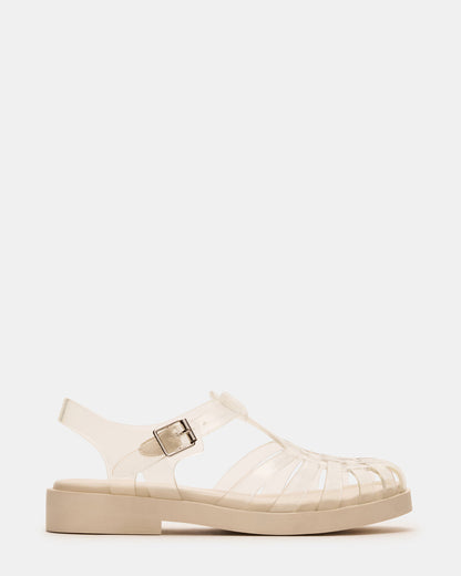 FLICKER Clear Women's Fisherman Jelly Sandal