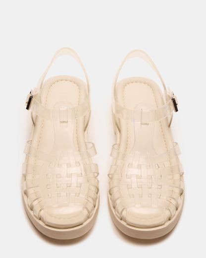 FLICKER Clear Women's Fisherman Jelly Sandal