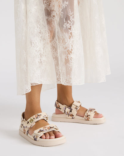 MONA Floral Flatform Women's Sandal