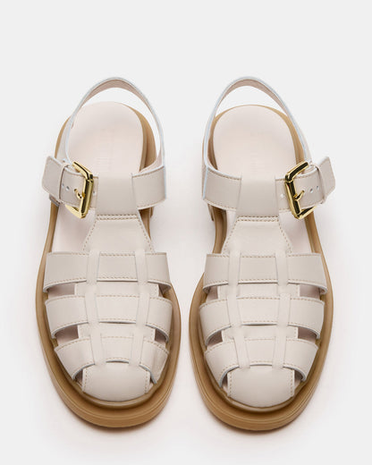 TOPE Bone Leather Strappy Fisherman Women's Sandal