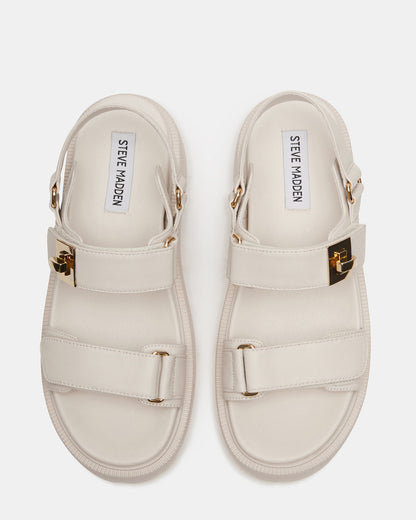 SUPERMONA Bone Leather Women's Platform Sandal