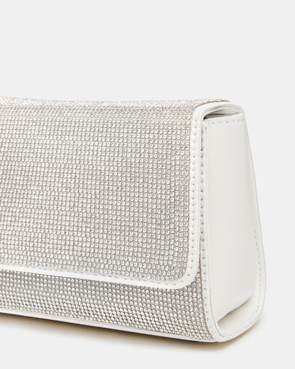 EVELINA Bag Rhinestones Angular Rhinestone Embellished Crossbody Mini Clutch Handbag