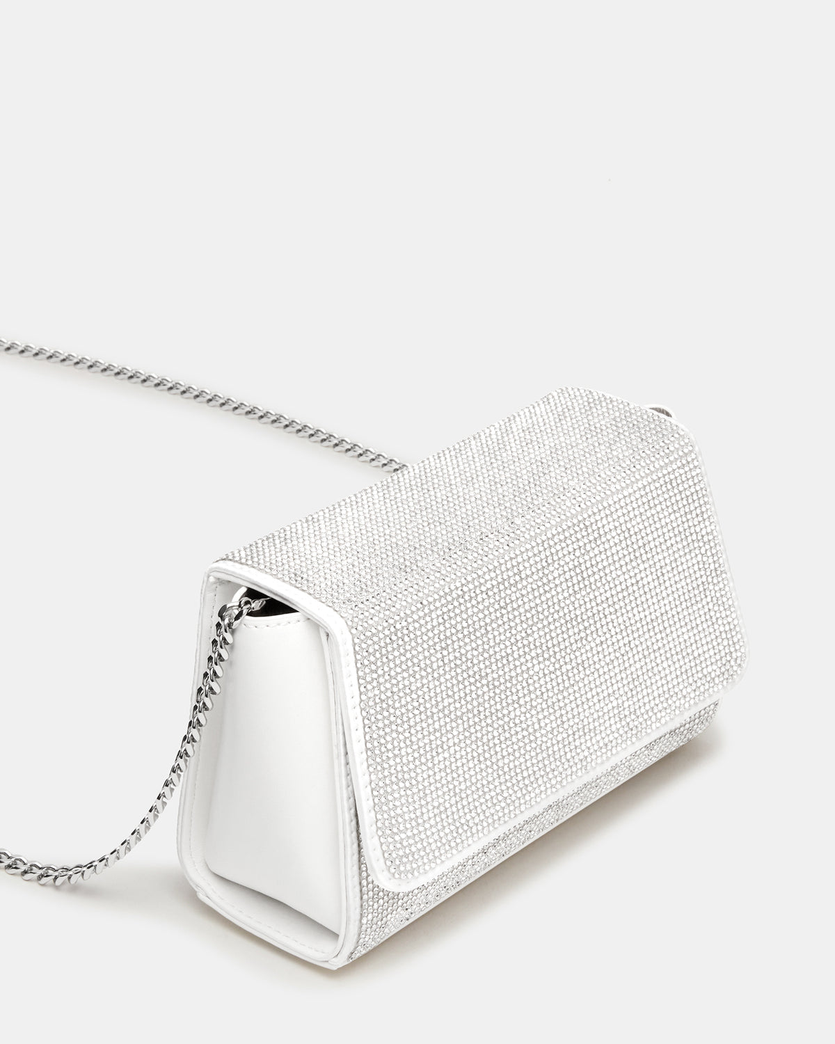 EVELINA Bag Rhinestones Angular Rhinestone Embellished Crossbody Mini Clutch Handbag