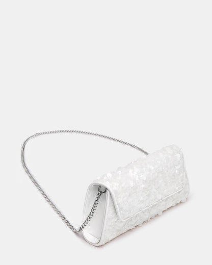 AVANT Bag Sequin French Binding Trapezoid Crossbody Clutch Handbag