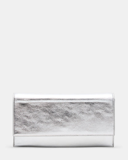 JULIANA Bag Silver Women's Crossbody Clutch Handbag