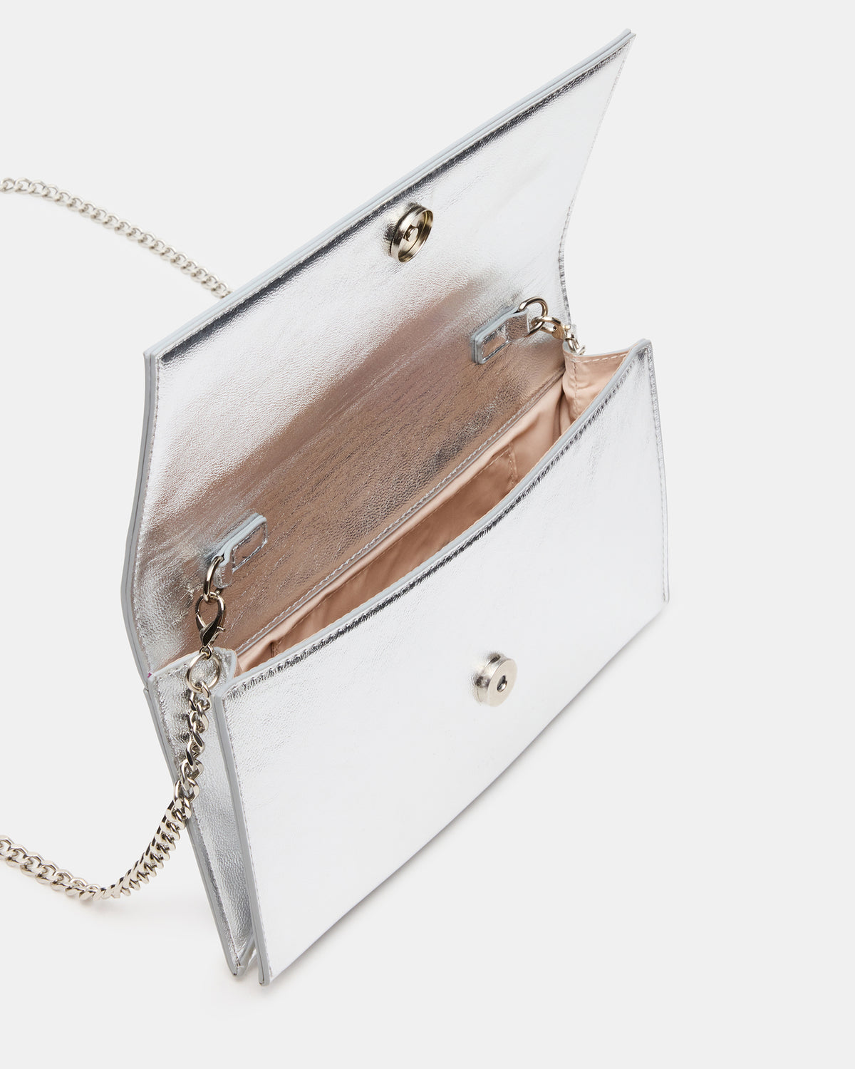 JULIANA Bag Silver Women's Crossbody Clutch Handbag