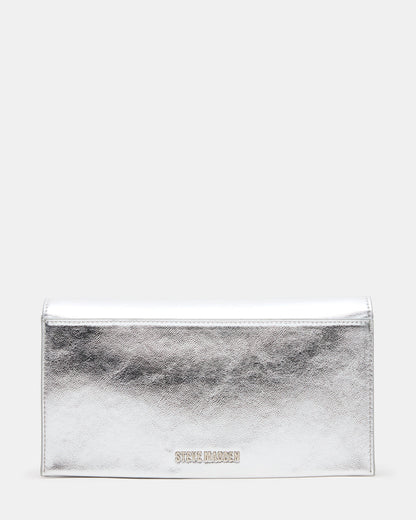 JULIANA Bag Silver Women's Crossbody Clutch Handbag