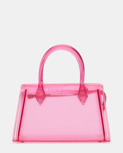 PEACH Jelly Bag Pink Mini Crossbody Top-Handle Handbag