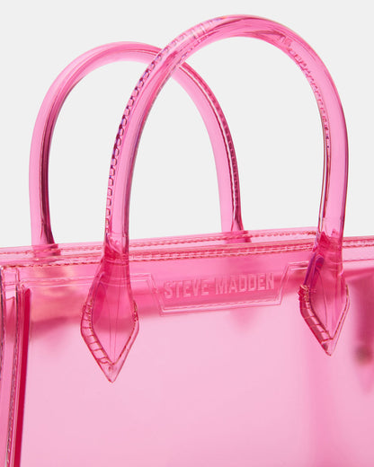 PEACH Jelly Bag Pink Mini Crossbody Top-Handle Handbag