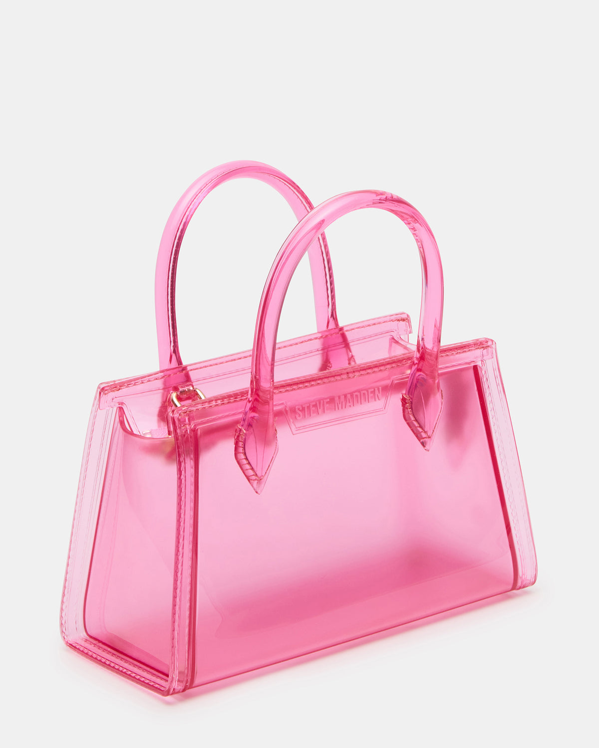 PEACH Jelly Bag Pink Mini Crossbody Top-Handle Handbag