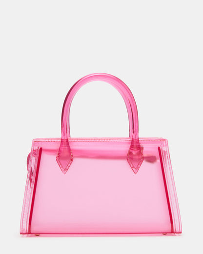PEACH Jelly Bag Pink Mini Crossbody Top-Handle Handbag