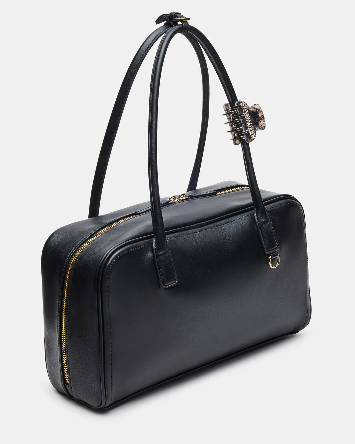 CANDICE Bag Black Shoulder Strap Box Satchel Handbag