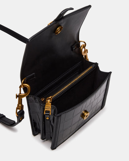 CLARK Bag Black Structured Top-Handle Mini Handbag
