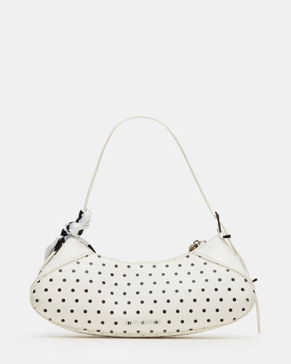 ROXEY Bag Dots Crescent-Shaped Top-Zipper Shoulder Strap Handbag