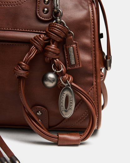 RIGGS BAG RUST Slouchy Top-Handle Crossbody Satchel Handbag