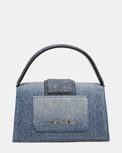 MISHELL Bag Denim Top-Handle Mini Handbag