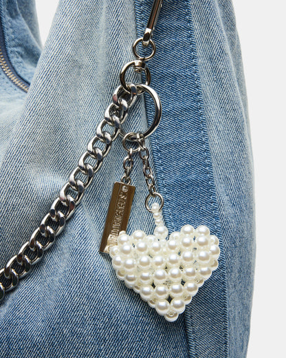 KREWE Bag Denim Slouchy Hobo Shoulder Strap Tote Handbag