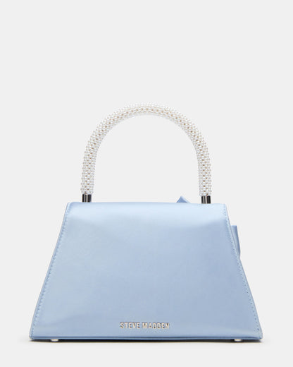 COSETTE Bag Blue Beaded Top-Handle Mini Handbag