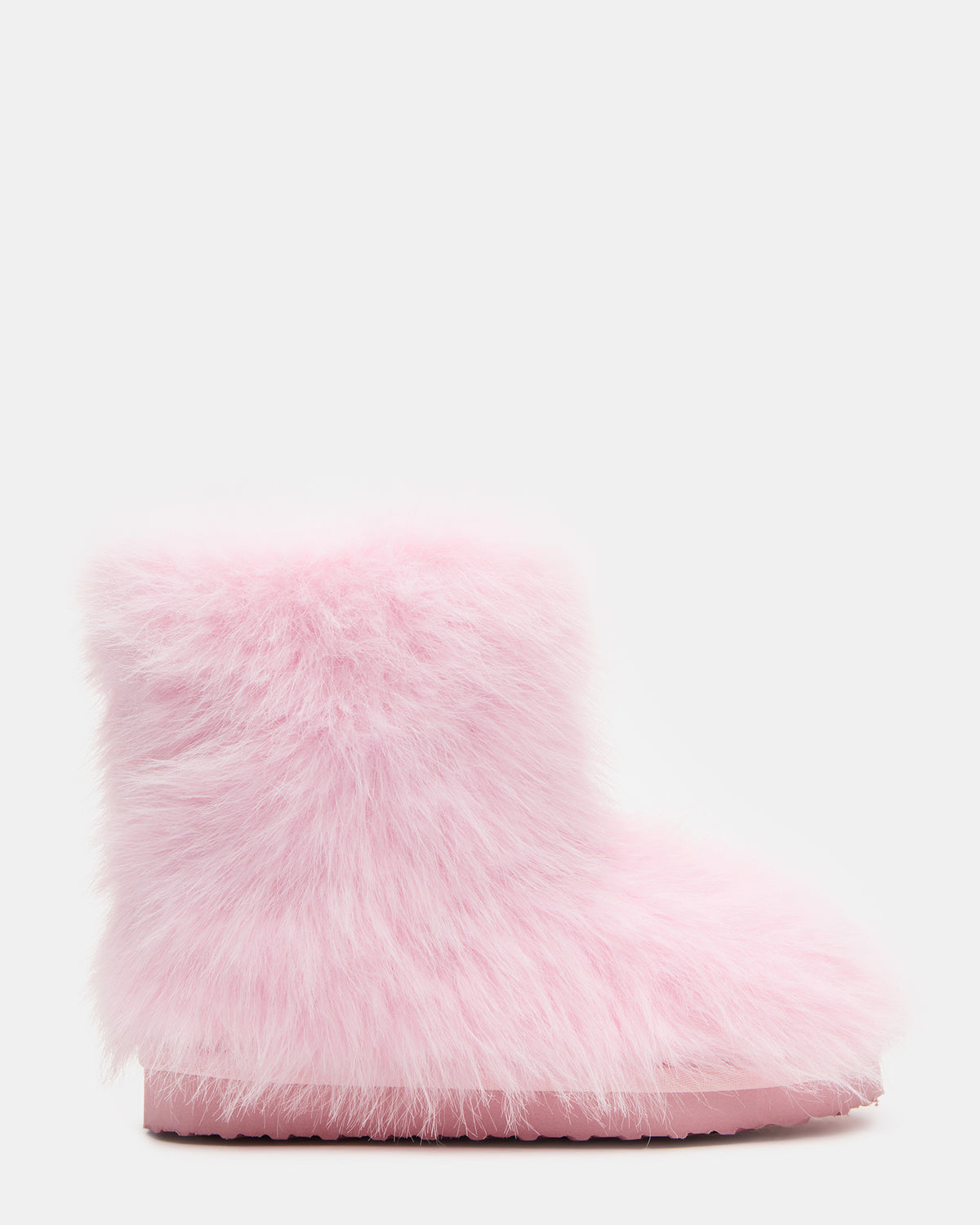 Kids' BEASTIE Pink Faux Fur Girls' Ankle Boot