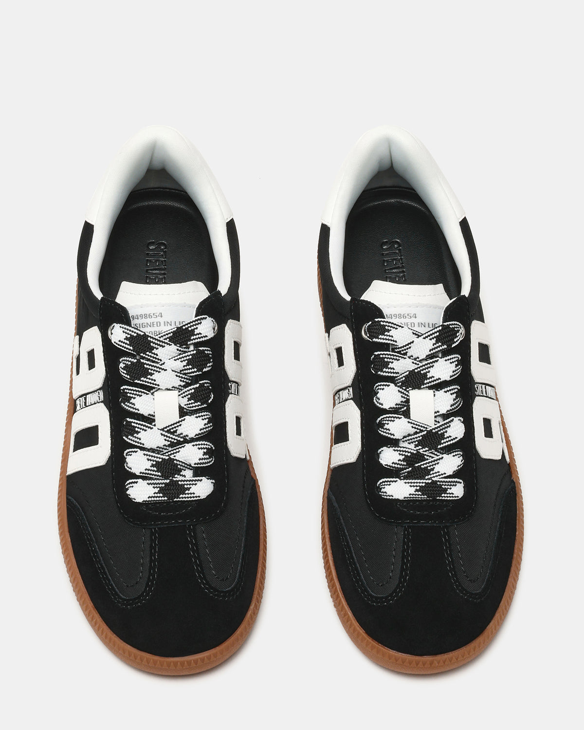 PACEY Black Multi Low-Top Lace-Up 90's Women's Sneaker