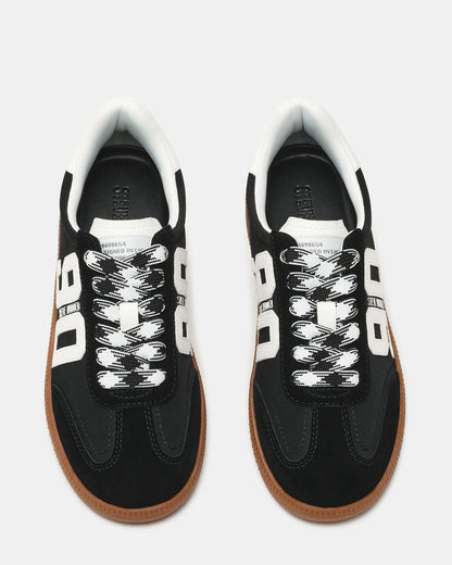 PACEY Black Multi Low-Top Lace-Up 90's Women's Sneaker