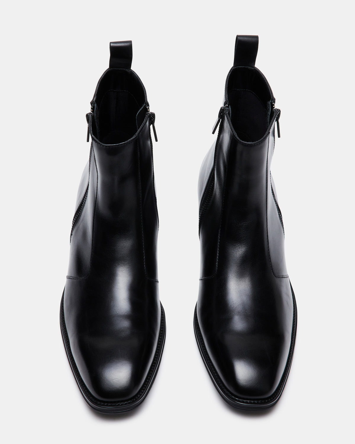 HAYNES Black Leather Men's Ankle Boot