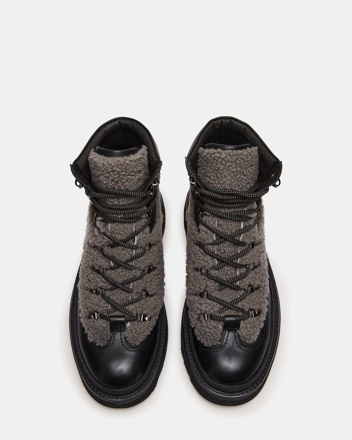 YOSEMITE Grey Multi Lace-Up Lug Men's Ankle Boot
