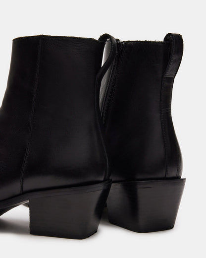 RICHIE Black Leather Men's Boots