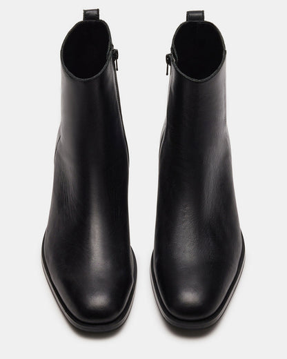 RICHIE Black Leather Men's Boots
