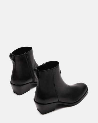 RICHIE Black Leather Men's Boots