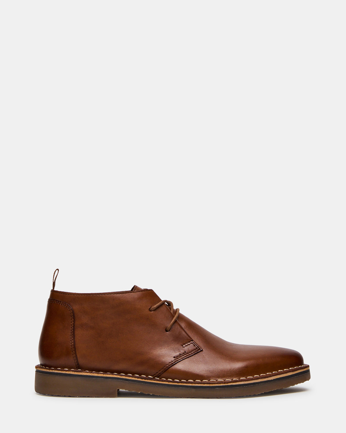HARROS Tan Leather Men's Ankle Boots
