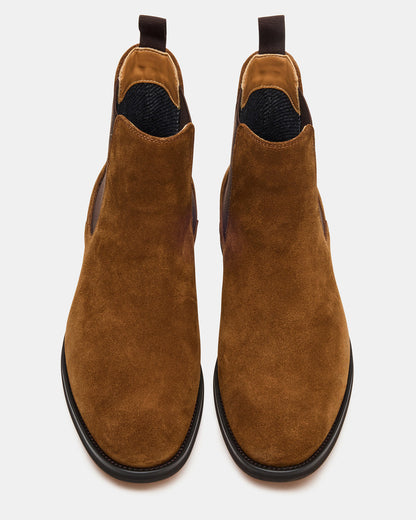ALDAIR Chestnut Suede Chelsea Men's Ankle Boot