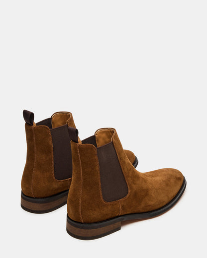 ALDAIR Chestnut Suede Chelsea Men's Ankle Boot